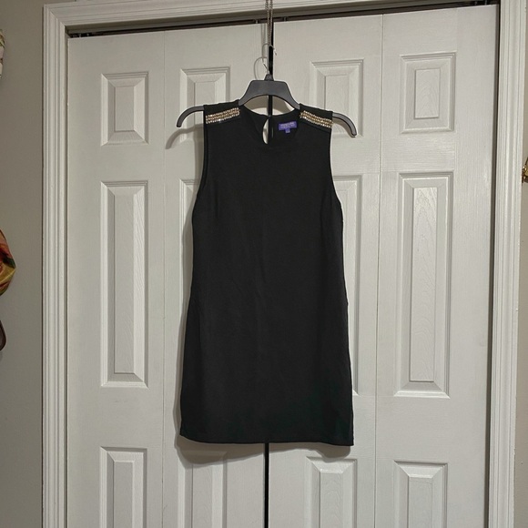 Vivienne Tam Dresses & Skirts - Vivienne Tam dresses black sleeveless Pearl rhinestone little black dress LARGE
